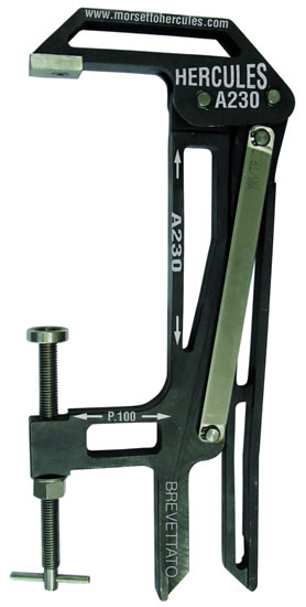 Iron and stainless steel clamp model A230
